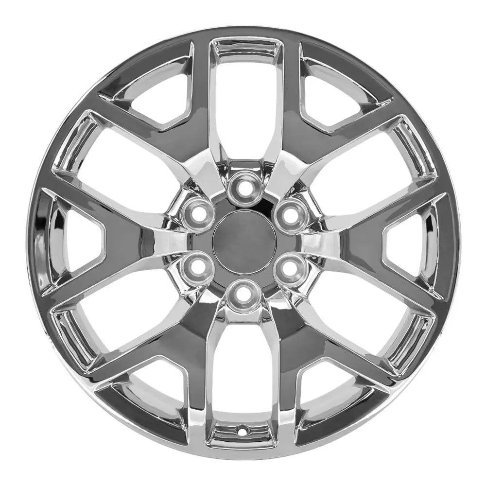 20 Inch Chrome Honeycomb Wheel Replacement for GMC Chevy Trucks - Replica Rim 9471186 - Perfect for Off-Roading, Towing & Custom Truck Upgrades