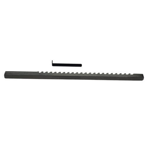 7/16 Inch Keyway Broach D Push Type CNC Metalworking Tool Cutter - Precision Keyway Cutting for Shafts, Gears & Industrial Machinery Parts