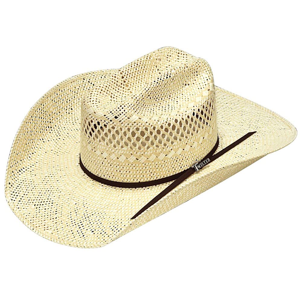 Twisted Weave Straw Hat for Women - 7.14