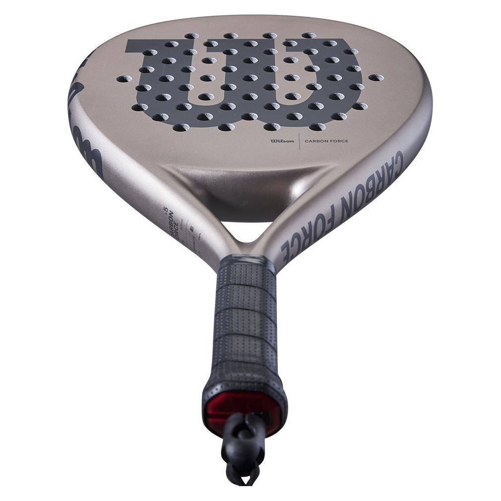Carbon Force Padel Racket - Premium Carbon Fiber Paddle Tennis Racket for Advanced Players | Perfect for Competitive Matches & Training Sessions