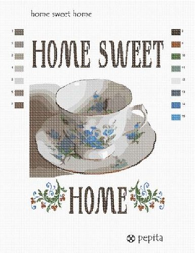 Pepita Needlepoint Kit - Home Sweet Home Cross Stitch Embroidery 9