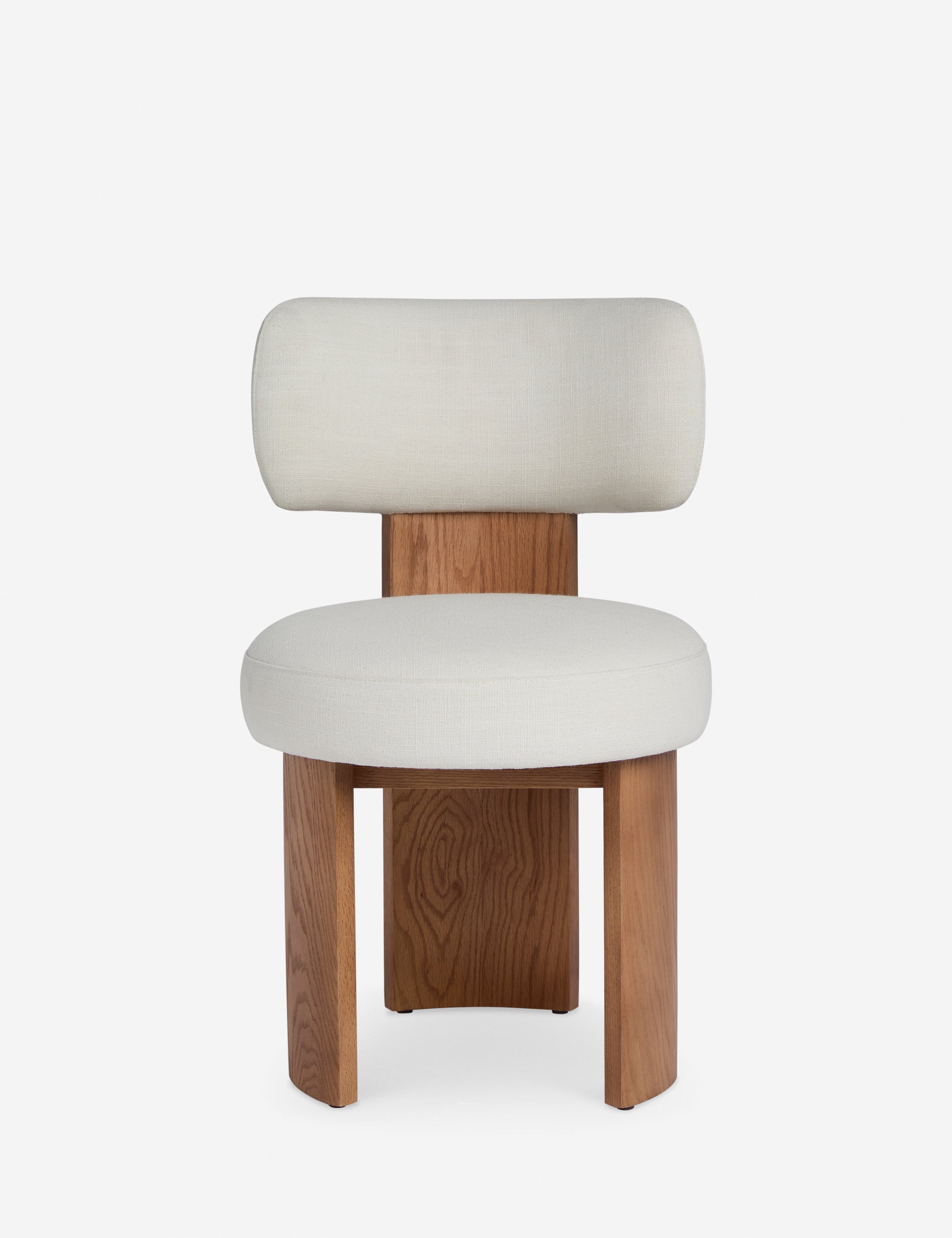 Modern Brisbane Dining Chair - Sturdy Wooden Kitchen Chair with Comfortable Cushion - Perfect for Dining Room, Kitchen, and Breakfast Nook