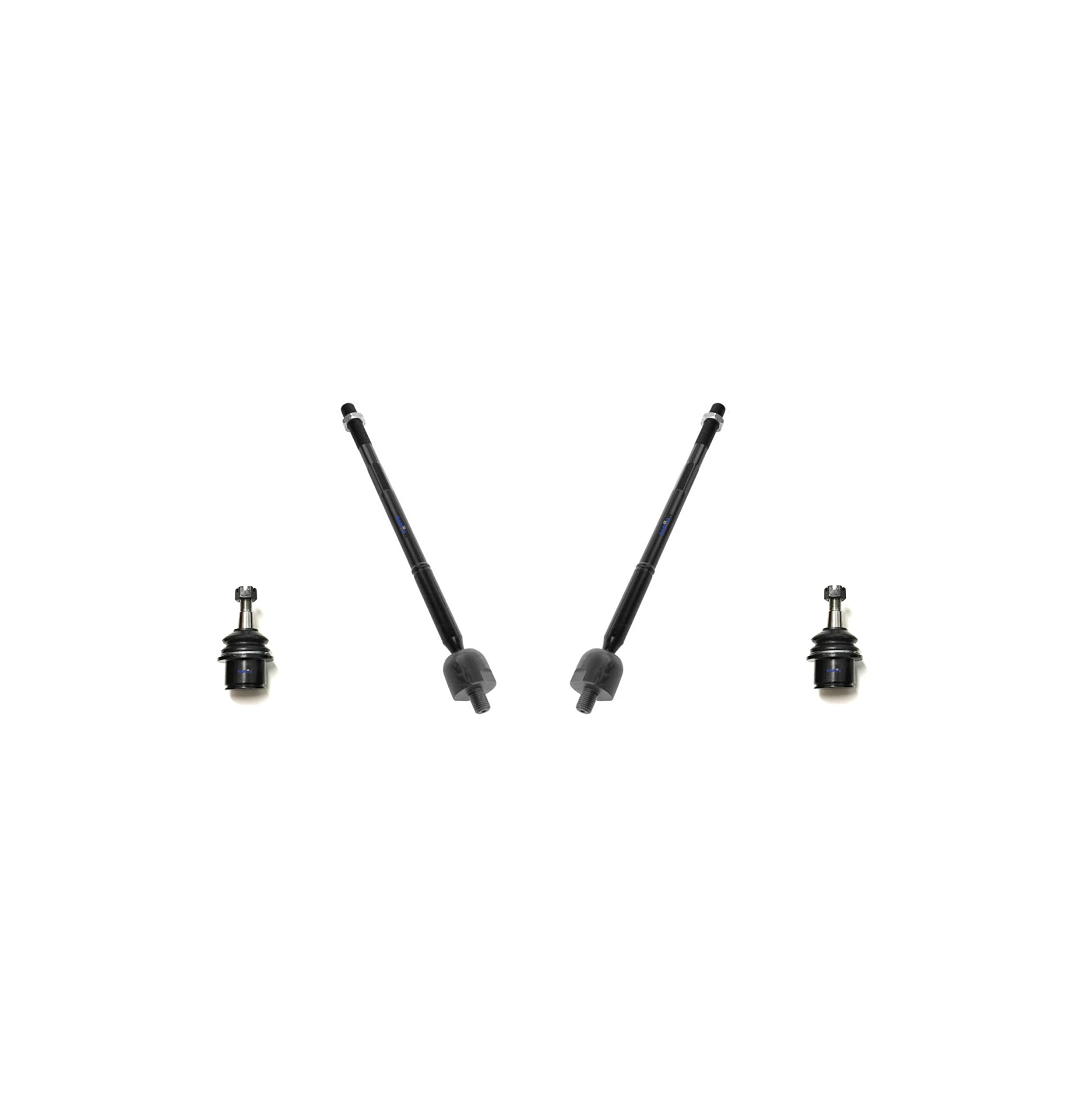 14-Piece Front & Rear Suspension Kit for Chrysler 300/Dodge Challenger/Charger RWD - Tie Rod Ends, Ball Joints, Sway Bar Links, Control Arms | Complete Repair & Upgrade Solution for Smooth Ride & Handling