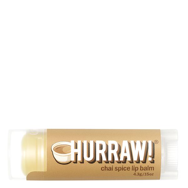 Organic Chai Spice Lip Balm - Moisturizing & Natural Ingredients for Dry Lips - Perfect for Winter, Yoga & Travel