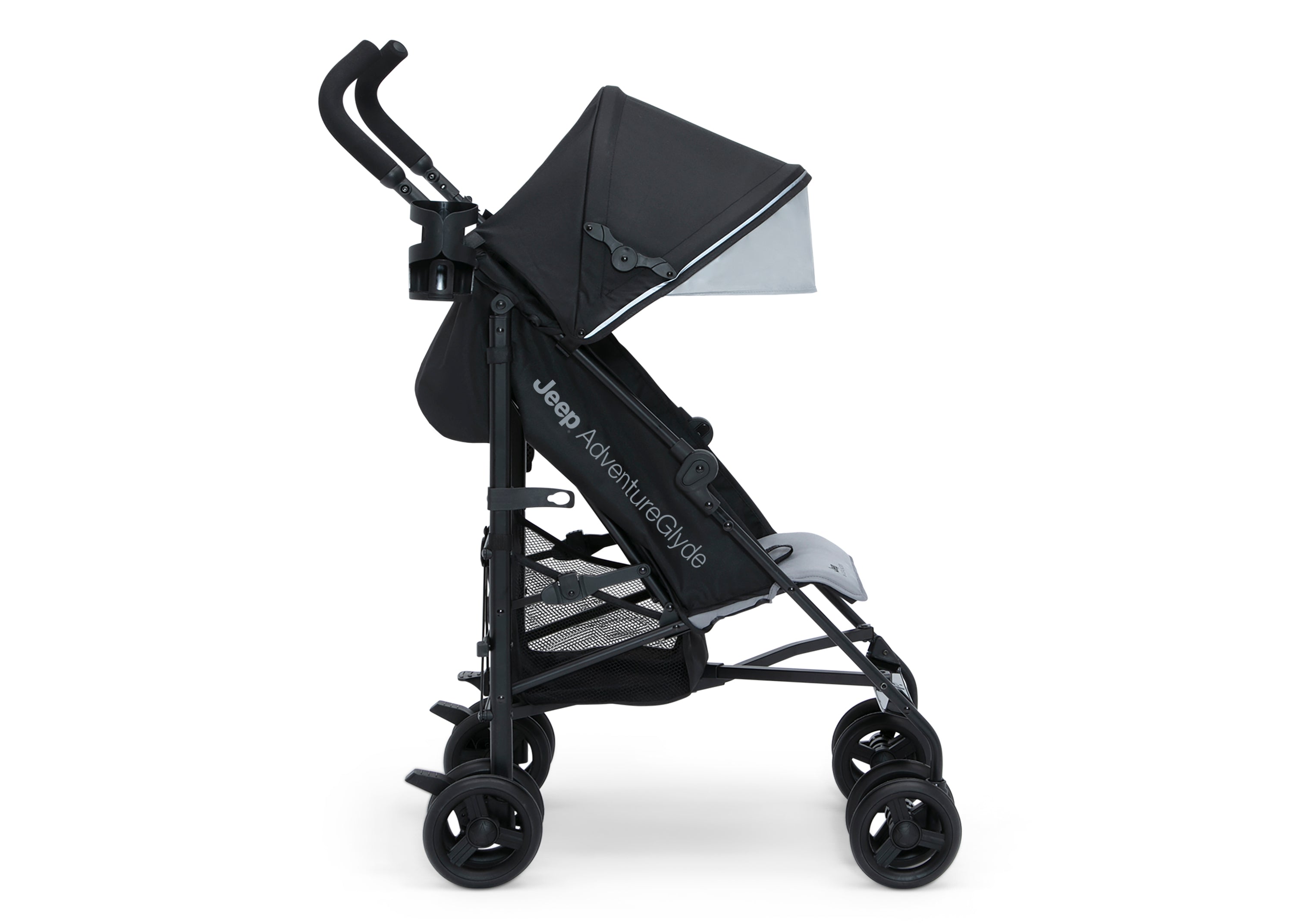 Delta Children Jeep AdventureGlyde Stroller - Lightweight All-Terrain Baby Stroller for Outdoor Adventures, Travel & Daily Use