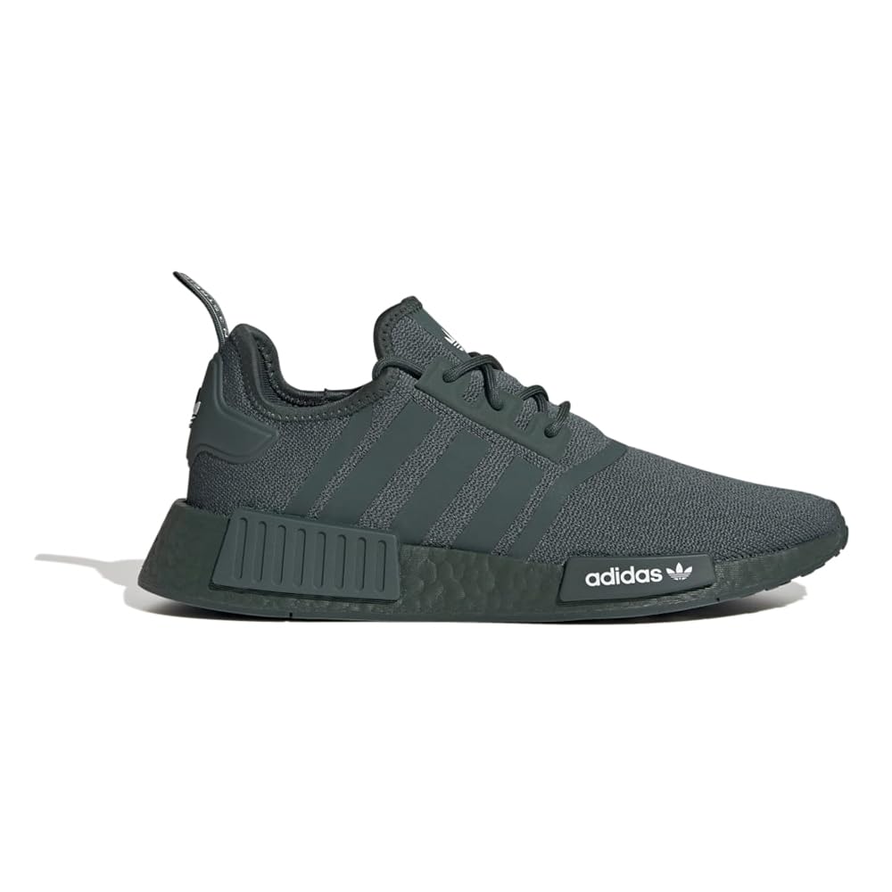 adidas Men's NMD R1 Lace-Up Sneakers - White Casual Running Shoes | Gym Workout, Streetwear & Everyday Comfort