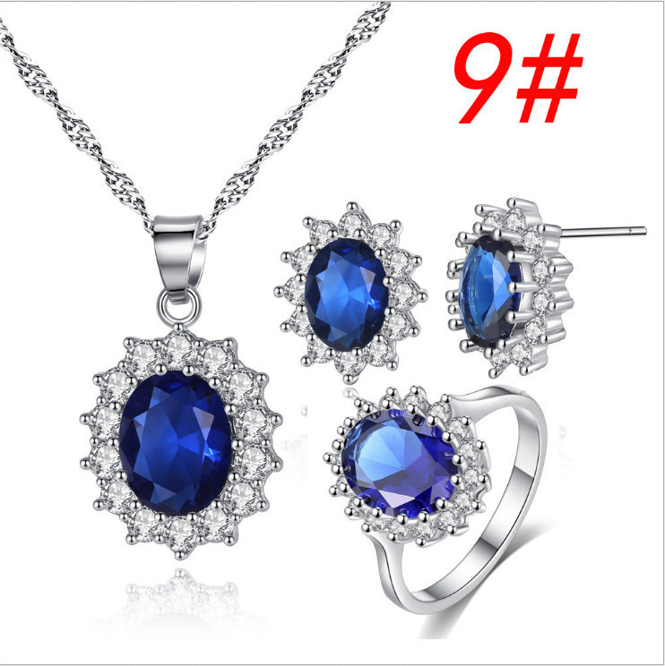 Sunflower Jewelry Set - Gold Plated Necklace, Ring & Stud Earrings for Women | Bridal Jewelry & Everyday Wear | Perfect for Weddings, Anniversaries & Gifts