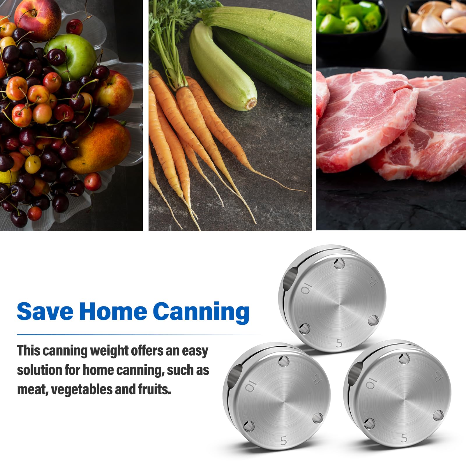 **ANTOBLE S-9898 Pressure Regulator & Canner Weight – Compatible with Mirro Pressure Cooker Models – Perfect for Home Canning, Preserving, and Cooking**