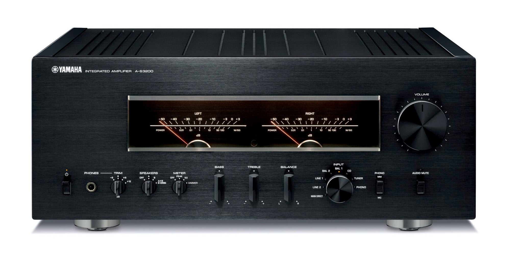 Yamaha A-S3200 Integrated Stereo Amplifier - High-End Audio for Home Theater & Music Listening | Premium Sound System for Audiophiles & Hi-Fi Enthusiasts