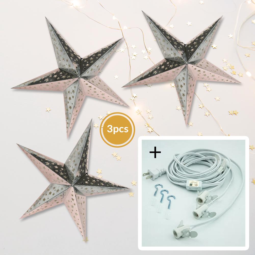 3 Pack Silver Starry Night 26