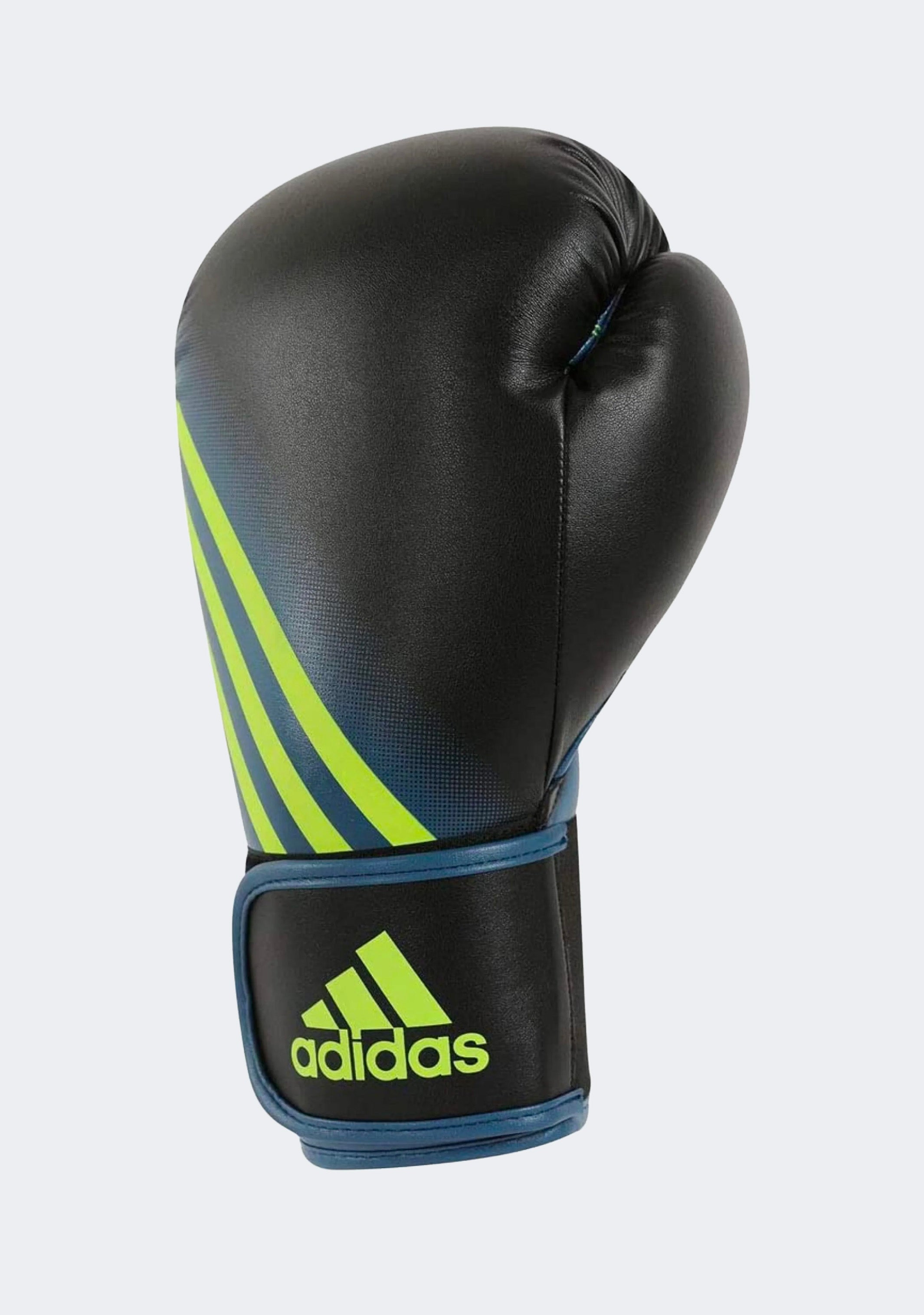 Adidas Unisex Speed 100 Boxing Gloves - Black/Yellow - Training & Sparring Boxing Gloves for Men & Women - Perfect for Boxing Classes, MMA Training & Fitness Workouts