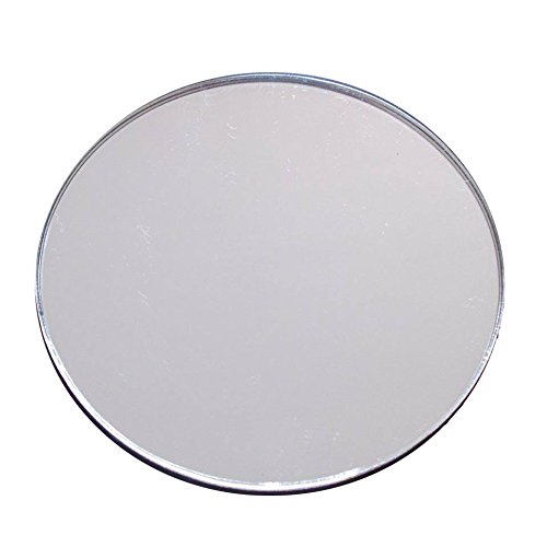 6 Pack Shatterproof Round Acrylic Mirrors - 4 Inch Decorative Centerpieces for Weddings, Parties & Home Decor - Durable & Lightweight