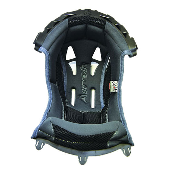 Airoh Black Center Pad for Switch Helmets - Comfortable Replacement Cushion for Motorcycle & ATV Riding