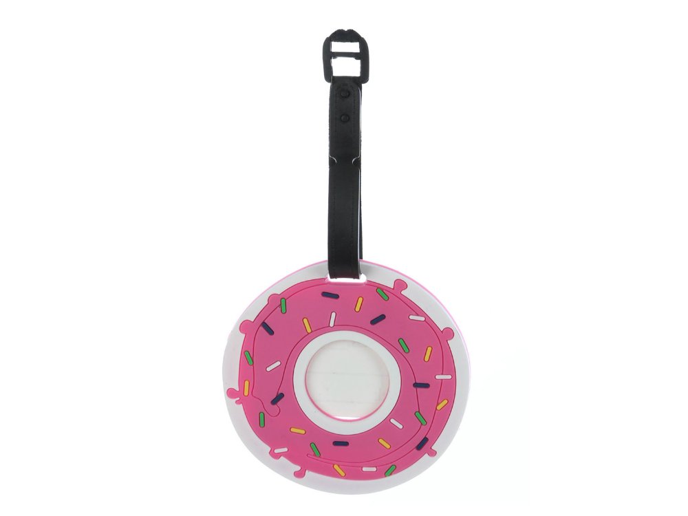 Vibrant Food-Themed Luggage Tags & Suitcase Labels - Fun Travel Accessories for Kids & Adults - Perfect for Airports, Cruises & Family Vacations