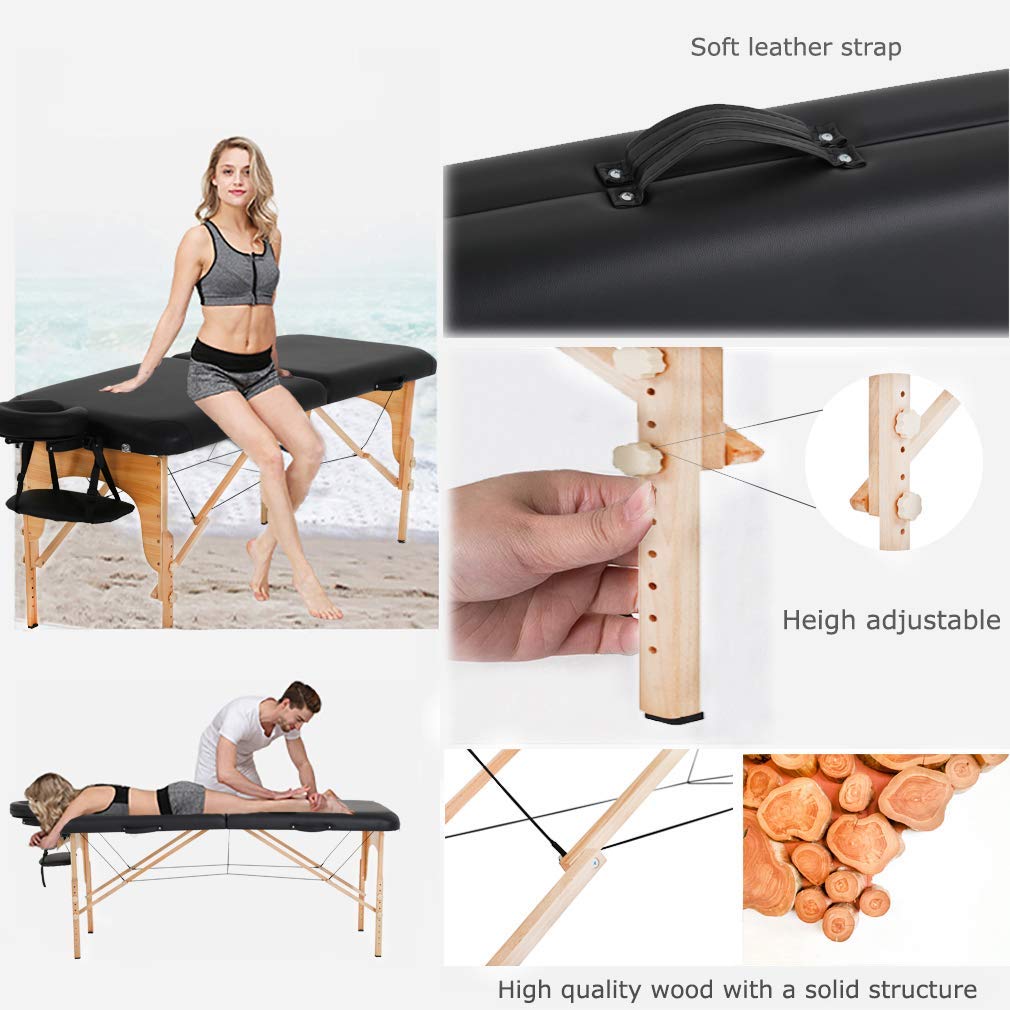 Premium Portable Foldable Massage Table - 73