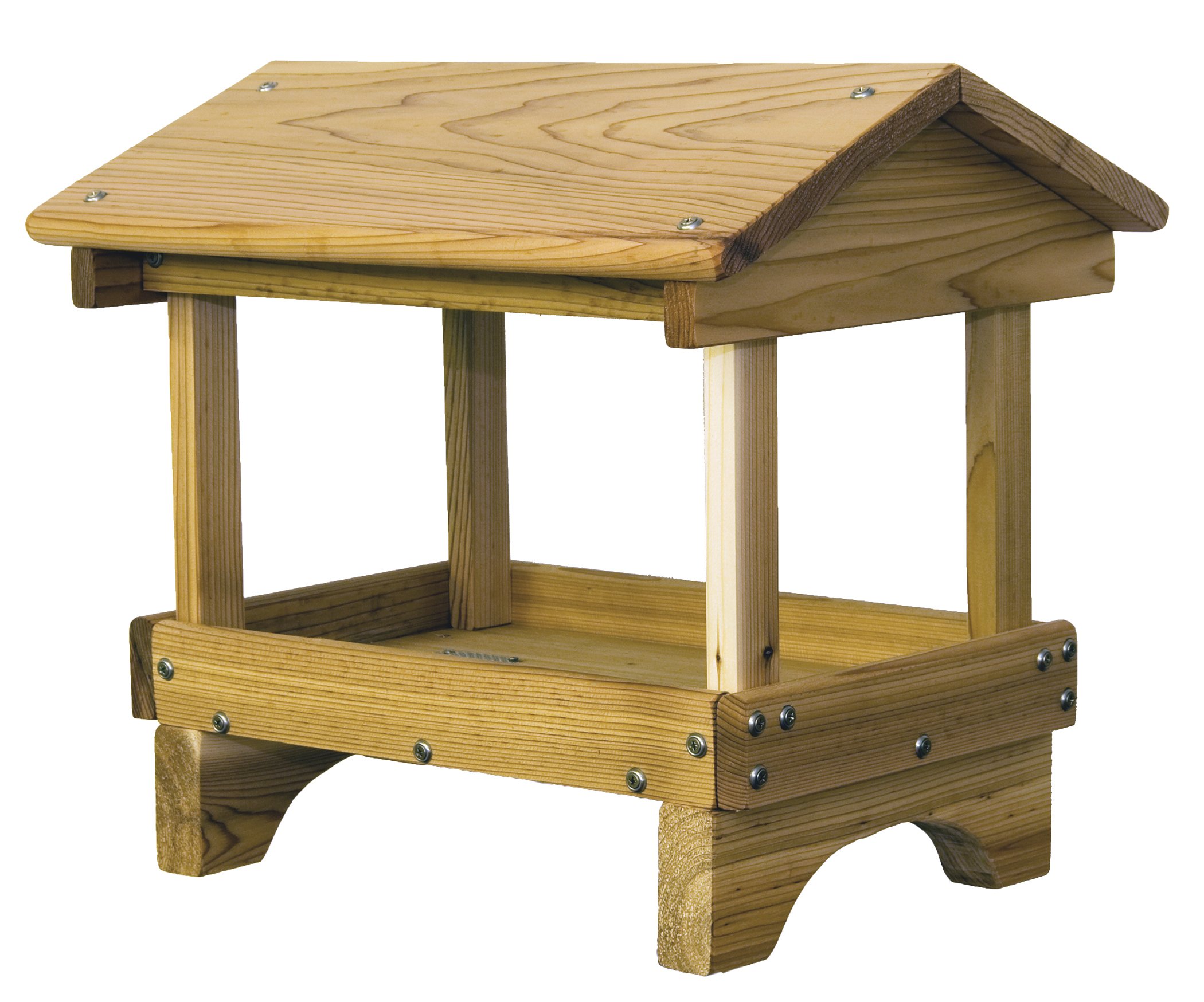 Stovall Products 5F Pavilion Feeder - Durable Bird Feeder for Outdoor Garden, Patio & Backyard - Attracts Wild Birds with Easy-Fill Design