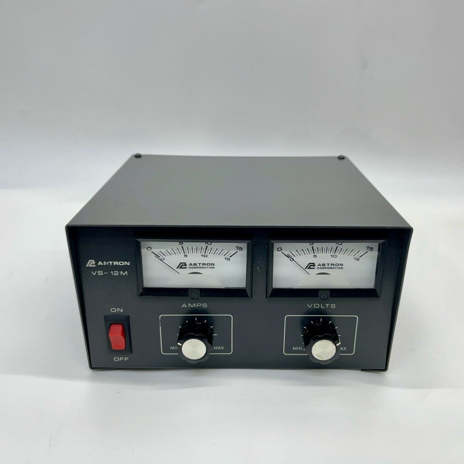Astron VS-12M 12 Amp Power Supply with Meter - Perfect for Ham Radio, CB Radio & Electronics Projects