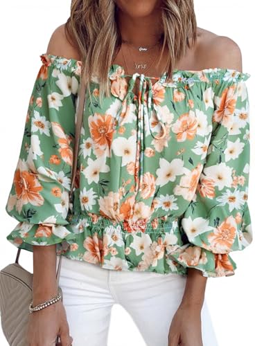 Floral Print Green
