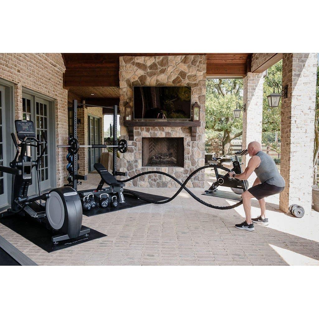 Best Battle Ropes for Fitness Training - Heavy Duty Workout Rope for CrossFit, Strength Training & Home Gym - Ideal for HIIT, Cardio & Full Body Exercise