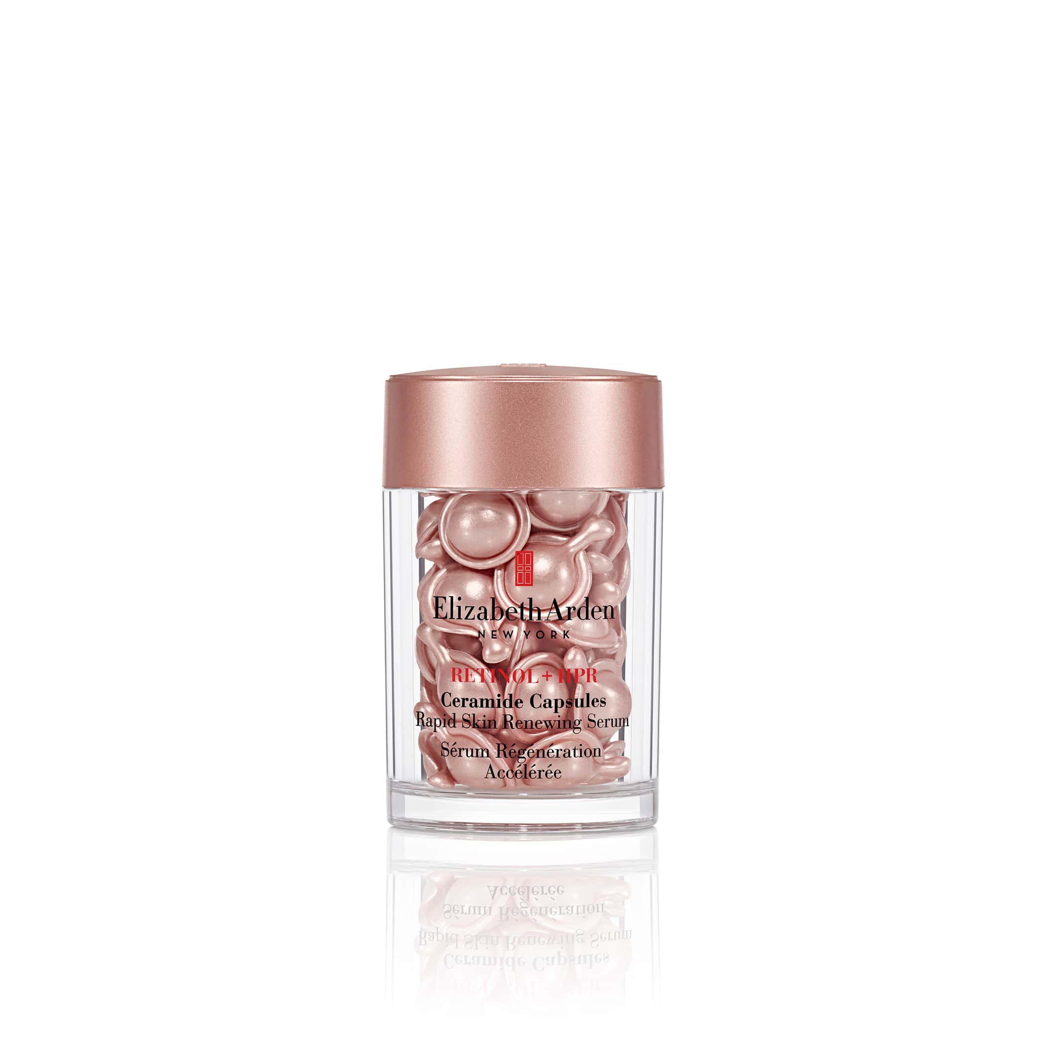 Retinol + HPR Ceramide Capsules for Face - Anti-Aging Skin Renewal Serum with Rapid Wrinkle Reduction - Perfect for Nighttime Skincare Routine & Dry Skin Treatment