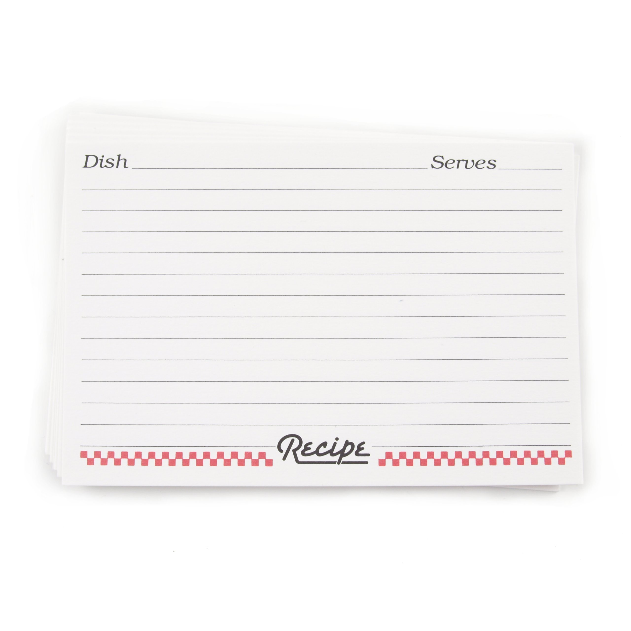 Recipe Cards - Blank Recipe Cards for Writing & Organizing Your Favorite Recipes | Perfect for Home Cooks, Meal Planning & Gifting
