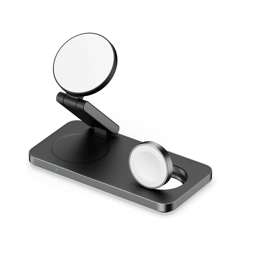 ArcFold 3-in-1 Magnetic Wireless Charger for iPhone, Apple Watch & AirPods - Fast Charging Station for Home, Office & Travel