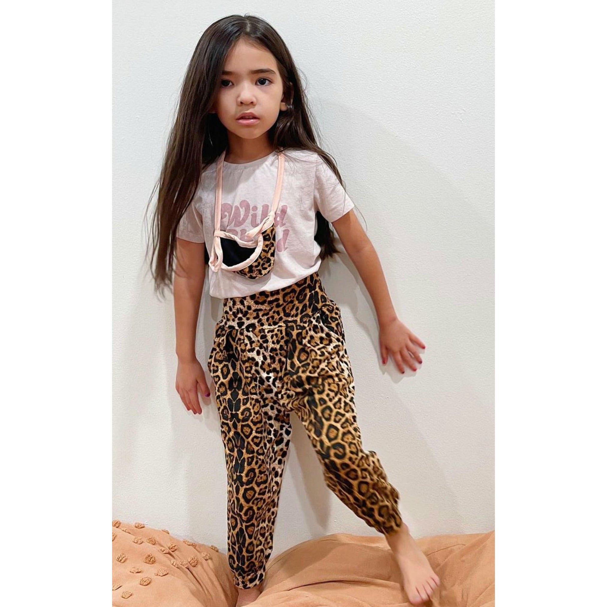 Sumaya Women's Cheetah Print Leggings - High Waisted Yoga Pants for Workout, Running & Lounge Wear - Stretchy Comfortable Athletic Tights for Gym, Fitness & Casual Outfits