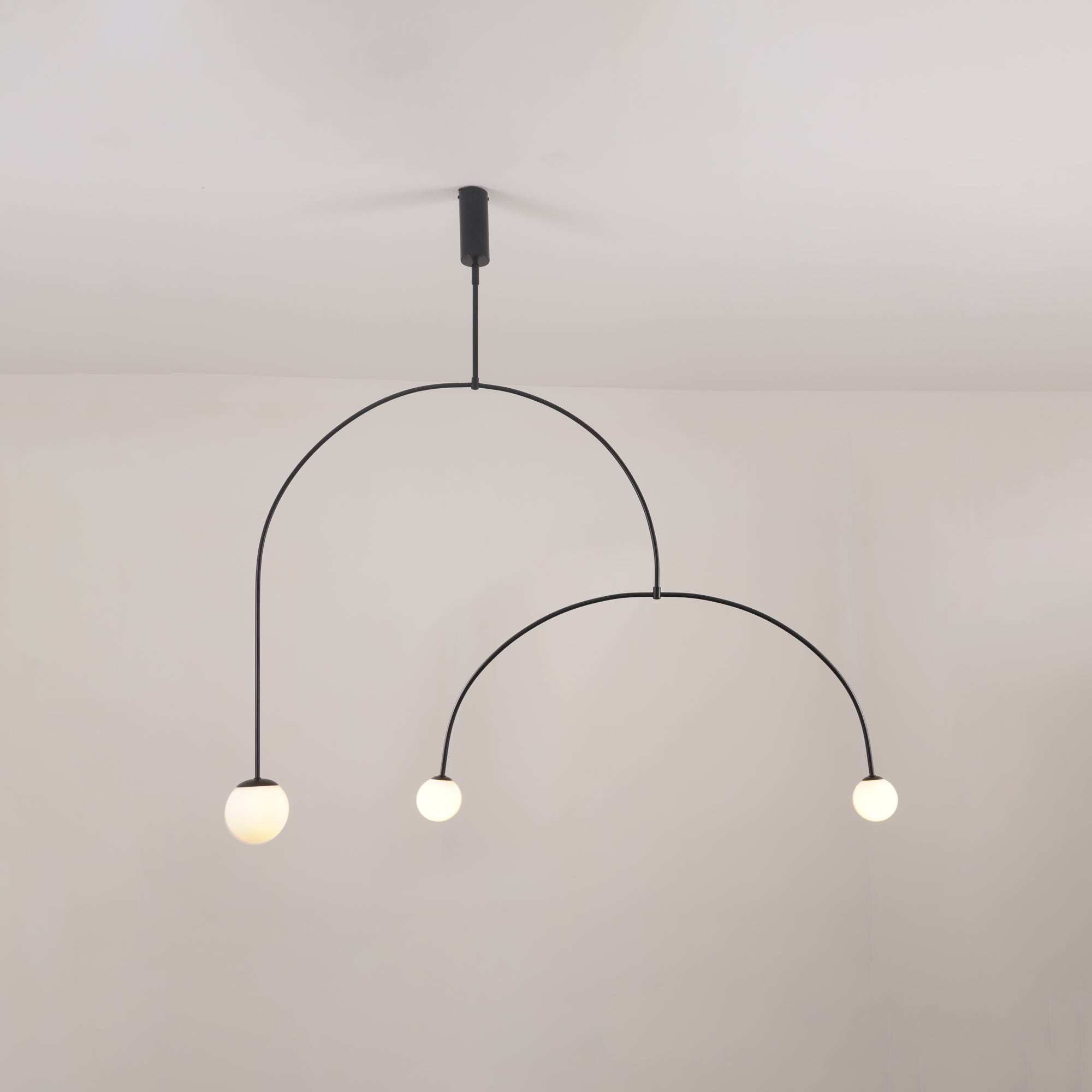 Elegant Crystal Mobile Chandelier - Modern Ceiling Pendant Light for Bedroom, Dining Room & Living Room - Perfect for Home Decor & Wedding Events