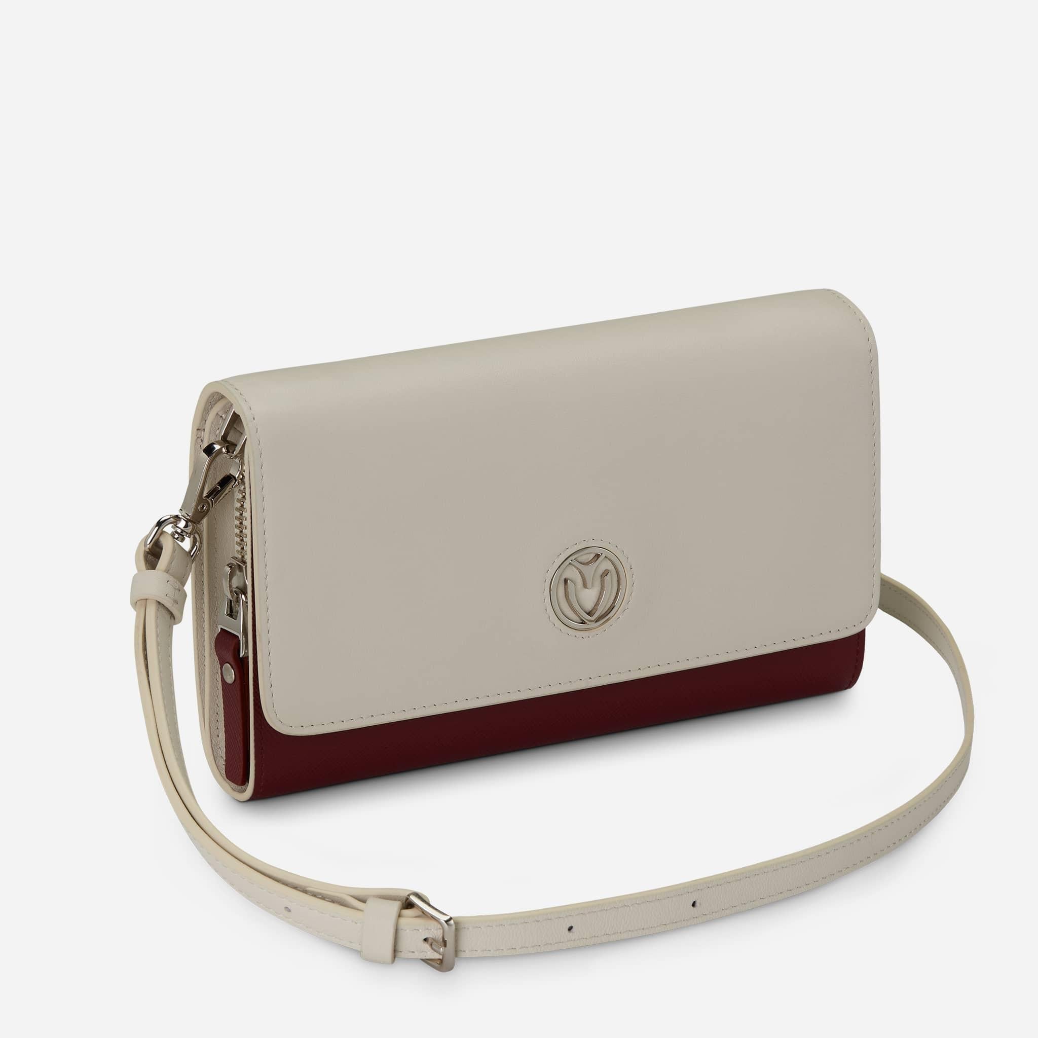Genuine Leather Clutch Wallet for Women - Slim RFID Blocking Card Holder with Wristlet Strap - Perfect for Parties, Travel & Everyday Use