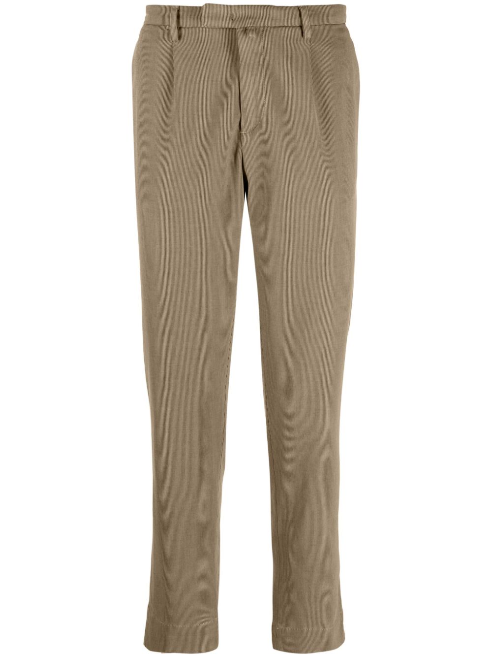 Briglia Women's Casual Beige Trousers - Comfortable High Waist Pants for Work, Office & Everyday Wear