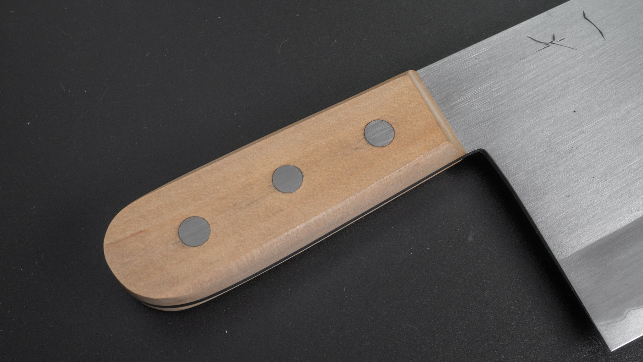Hitohira Togashi White #1 Stainless Clad Migaki Chinese Cleaver 180mm - Premium Japanese Chef Knife with Gumi Wood Handle - Perfect for Slicing, Dicing & Chopping Vegetables, Meat & Herbs