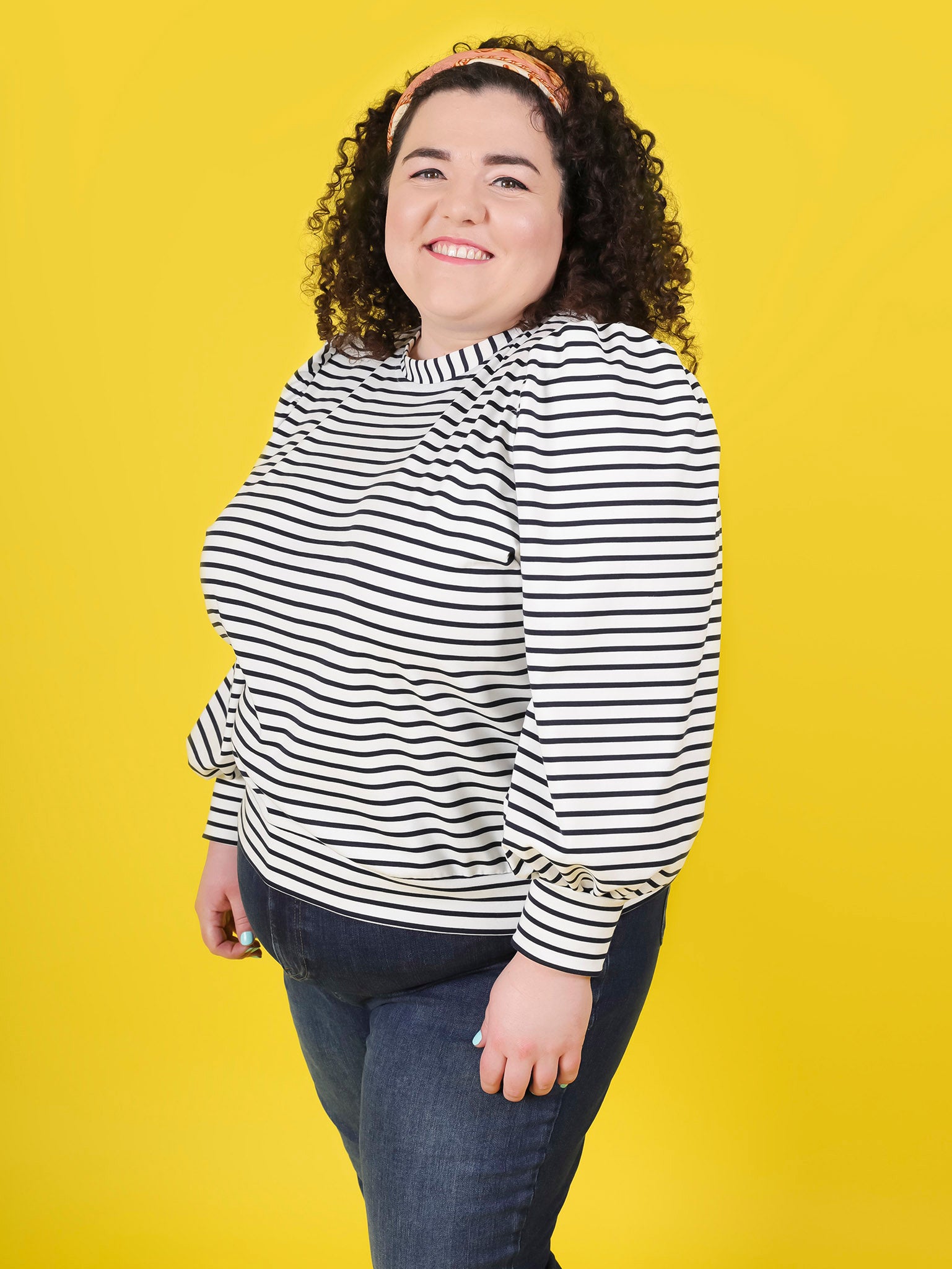 Tilly and the Buttons Billie Sweatshirt & Dress - Women's Stylish Knitwear for Casual Wear & Layering | Perfect for Everyday Outfits, Office Looks, and Weekend Comfort