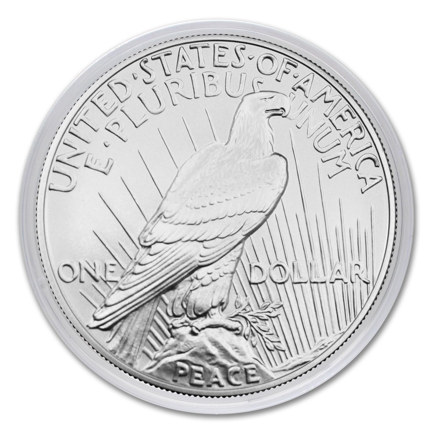 2023 1 oz Silver Peace Dollar Coin BU - Brilliant Uncirculated in Protective Capsule with COA & Gov't Packaging | Collectible Silver Dollar for Investors & Coin Enthusiasts | Perfect for Gifts, Collections & Precious Metal Portfolios