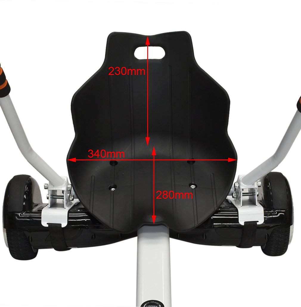 Adjustable Hoverboard Go Kart Accessories for Kids & Adults - Fits 6.5