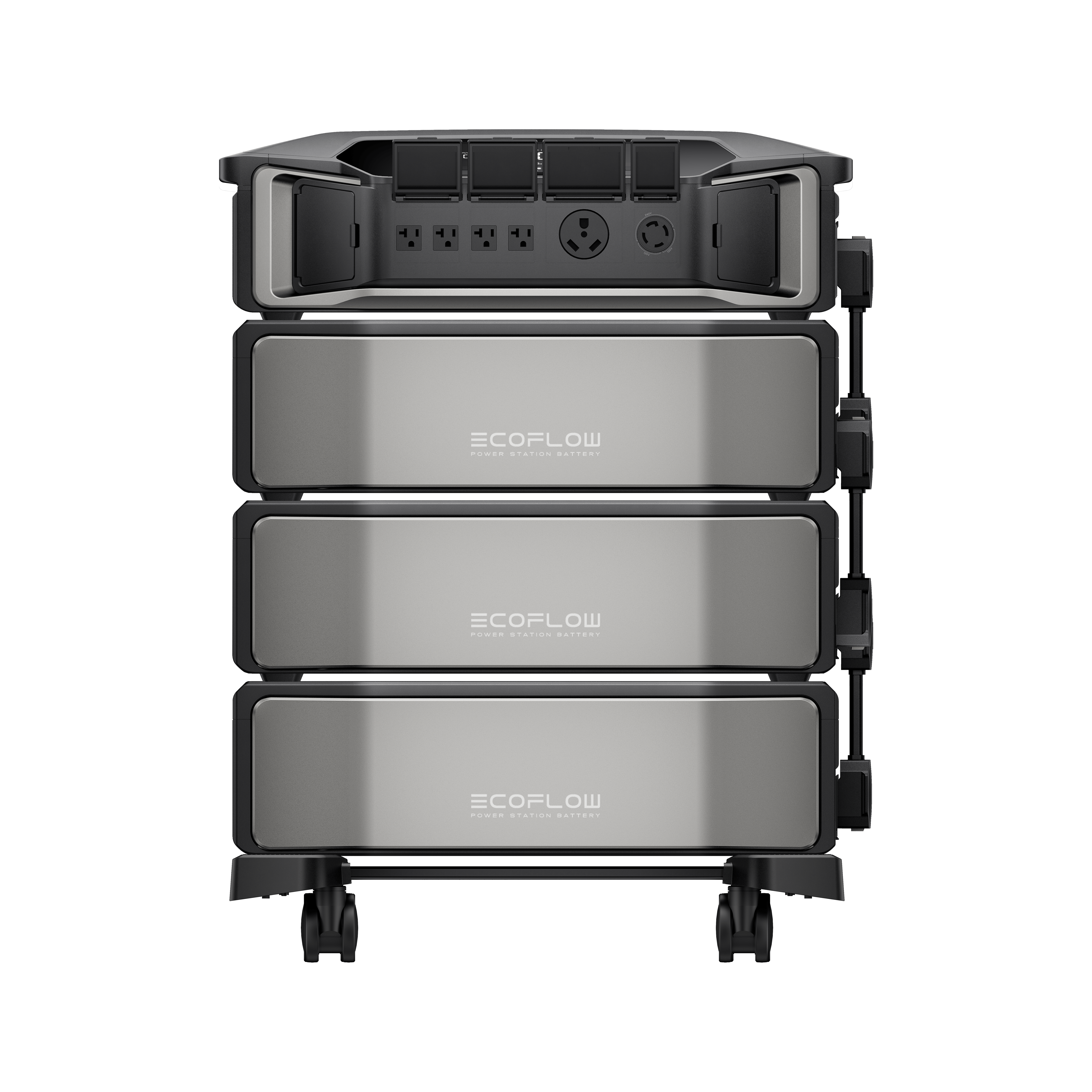 EcoFlow DELTA Pro Ultra Inverter with Double Battery Kits - Portable Solar Power Station for Home Backup, RV Camping & Outdoor Adventures
