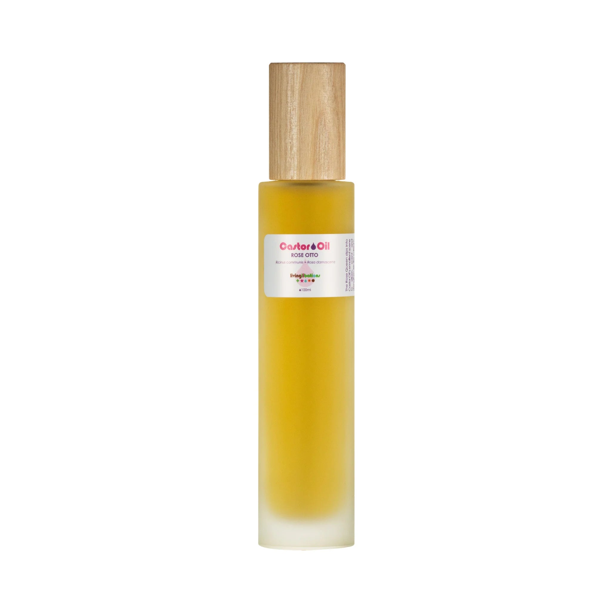 Pure Organic Castor Oil & Rose Otto Essential Oil - Natural Hair Growth & Skin Care Solution - Perfect for DIY Beauty, Aromatherapy & Massage