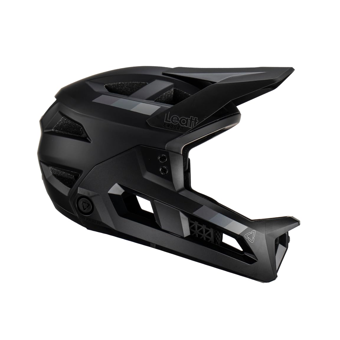 Leatt 2.0 V23 Enduro Mountain Bike Helmet - Suede Finish, Size L (59-63cm) | Lightweight & Durable Protection for Trail Riding & Downhill Cycling