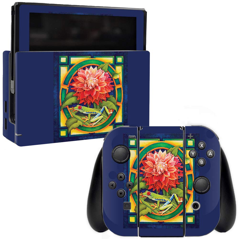 MightySkins Protective Vinyl Decal Wrap Cover Compatible with Nintendo Switch - Tree Frog Design | Durable, Customizable, Easy to Apply & Remove | Made in USA | Perfect for Gaming, Travel & Personalization