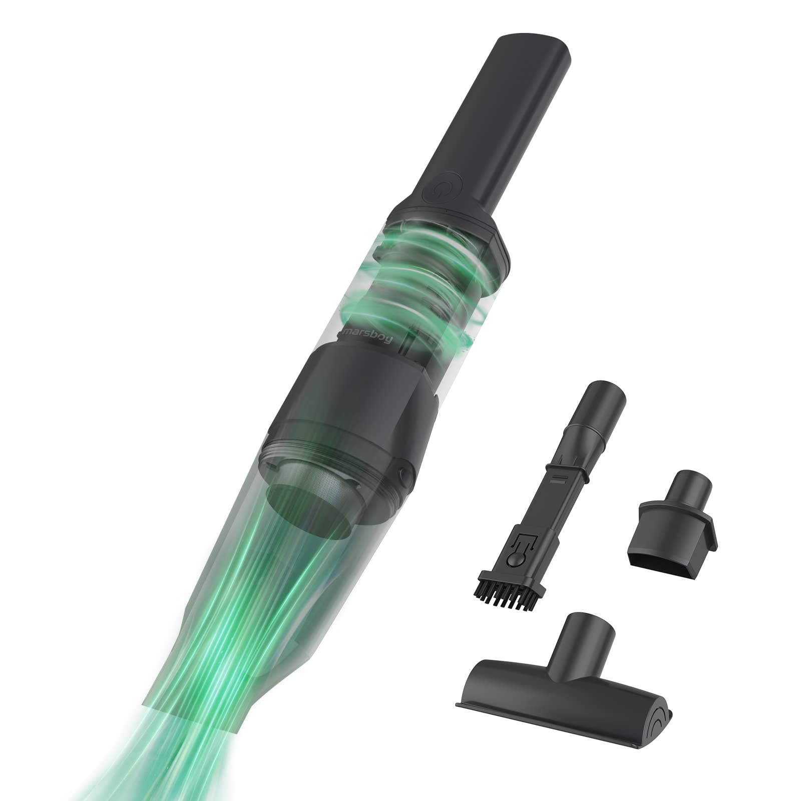 Belle House 15000PA High Suction Rechargeable Handheld Vacuum Cleaner - Powerful Portable Vacuum for Pet Hair, Home, Car Cleaning - Ideal for Quick Cleanups on Carpets, Upholstery & Hard Floors
