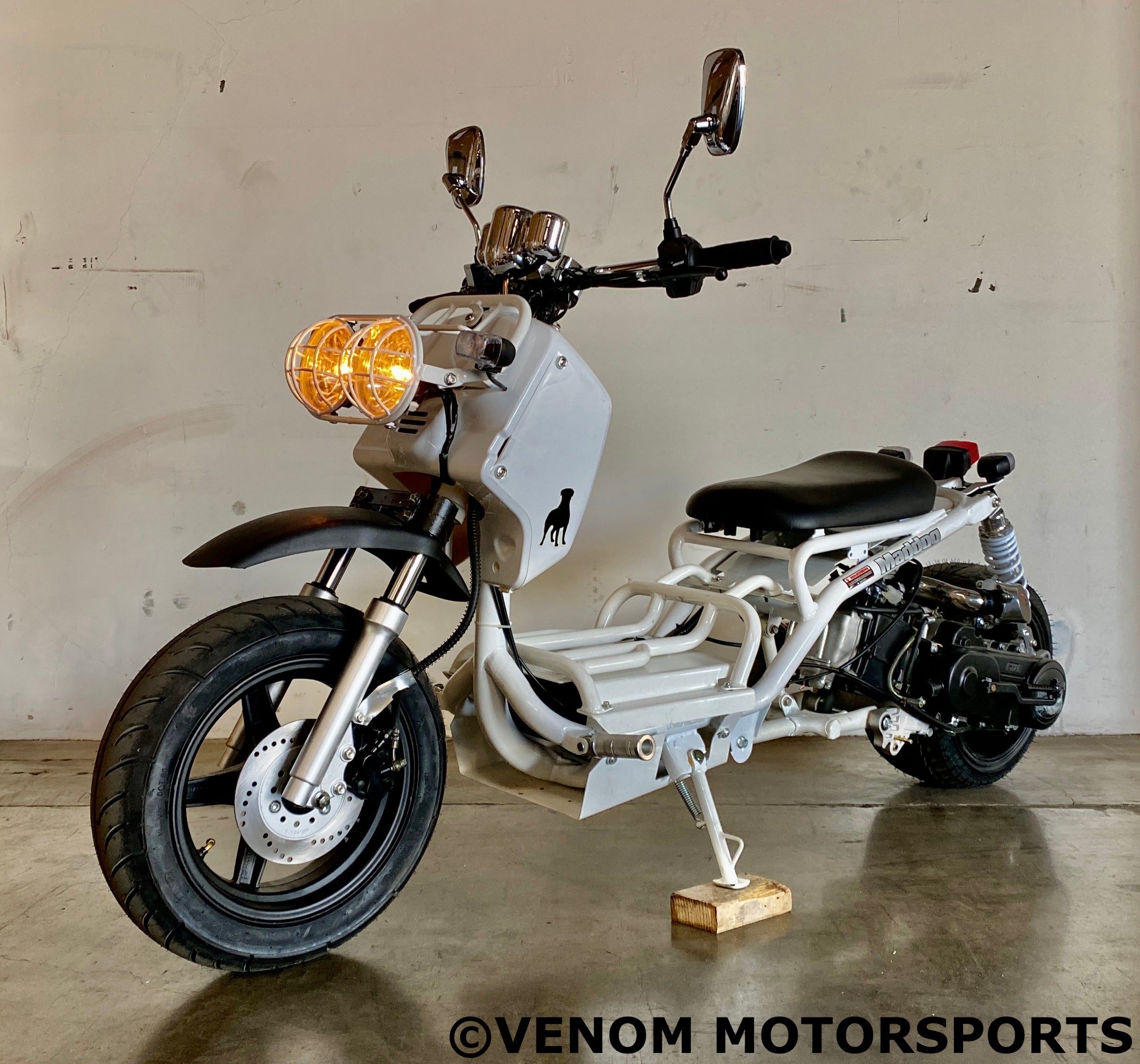 50cc Maddog Scooter - 1st Generation Automatic Transmission Moped for Adults | Commuting, Campus Riding & Urban Transportation