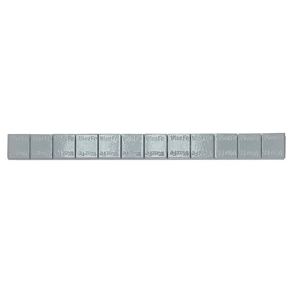 0.25 oz Grey Adhesive Wheel Weights - Low Profile Steel (576 Pack) for Car Tire Balancing & Smooth Ride