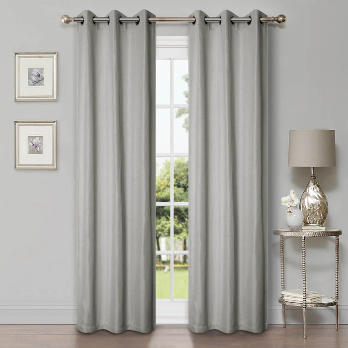 Premium Blackout Curtains for Bedroom - Linen Washable Room Darkening Window Drapes Panel Set (2 Panels) - Noise Reducing & Thermal Insulated for Better Sleep & Home Decor