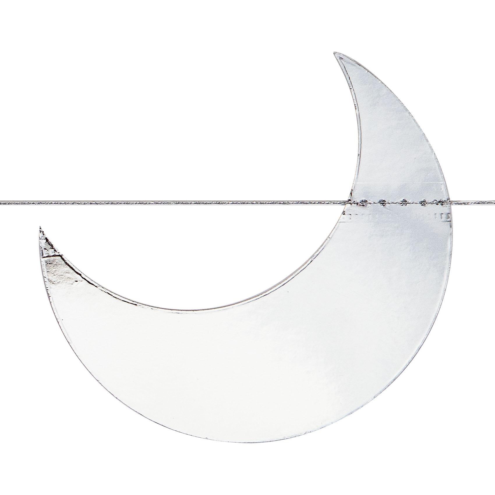 12-Piece Bulk Starry Night Moon Garlands - Decorative Hanging Party Decor for Home, Wedding, Baby Shower & Outdoor Events