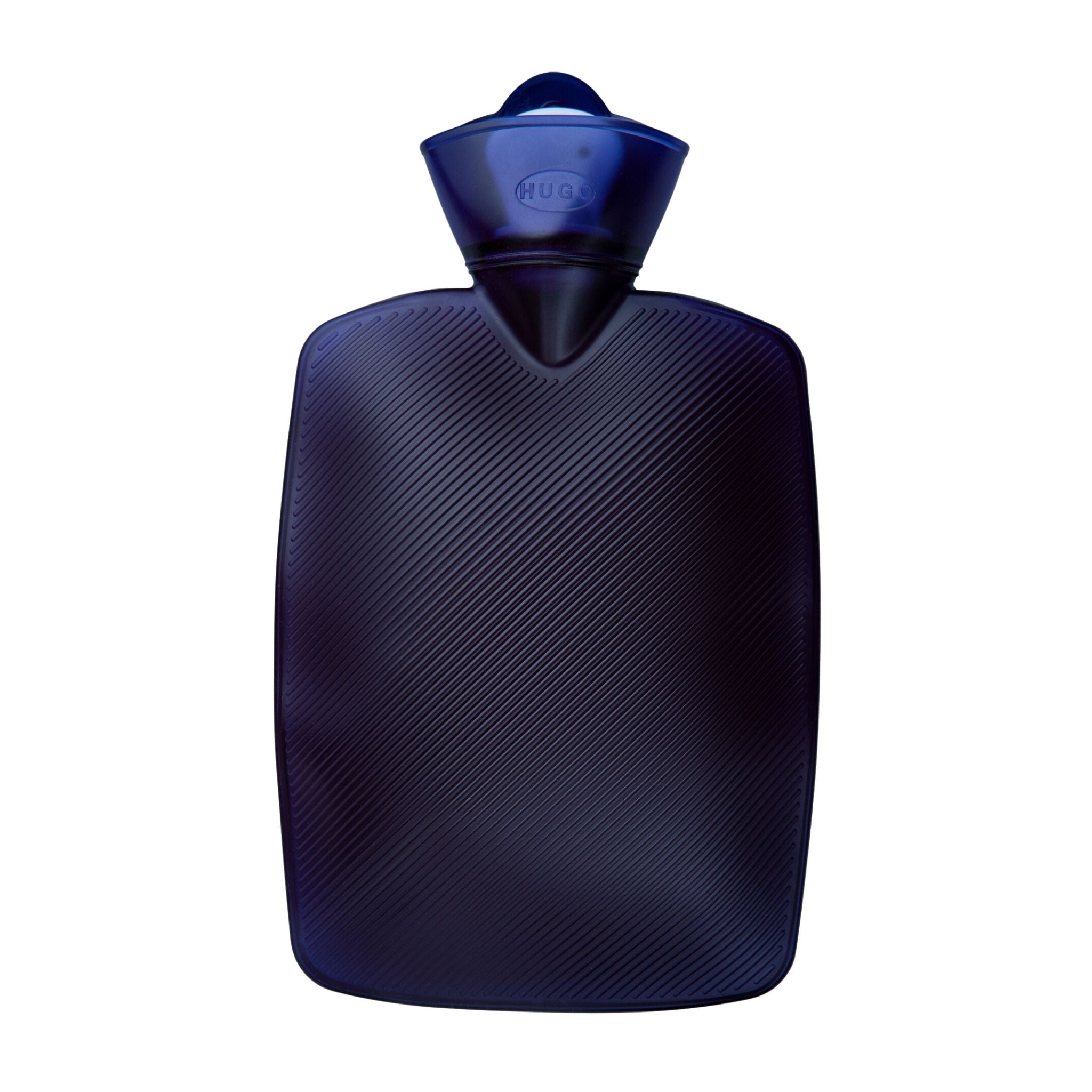 1.8L Classic Plant-Based Blueberry Hot Water Bottle - Rubber-Free, Eco-Friendly & Leak-Proof for Pain Relief, Warmth & Comfort - Perfect for Winter, Cramps & Cold Nights