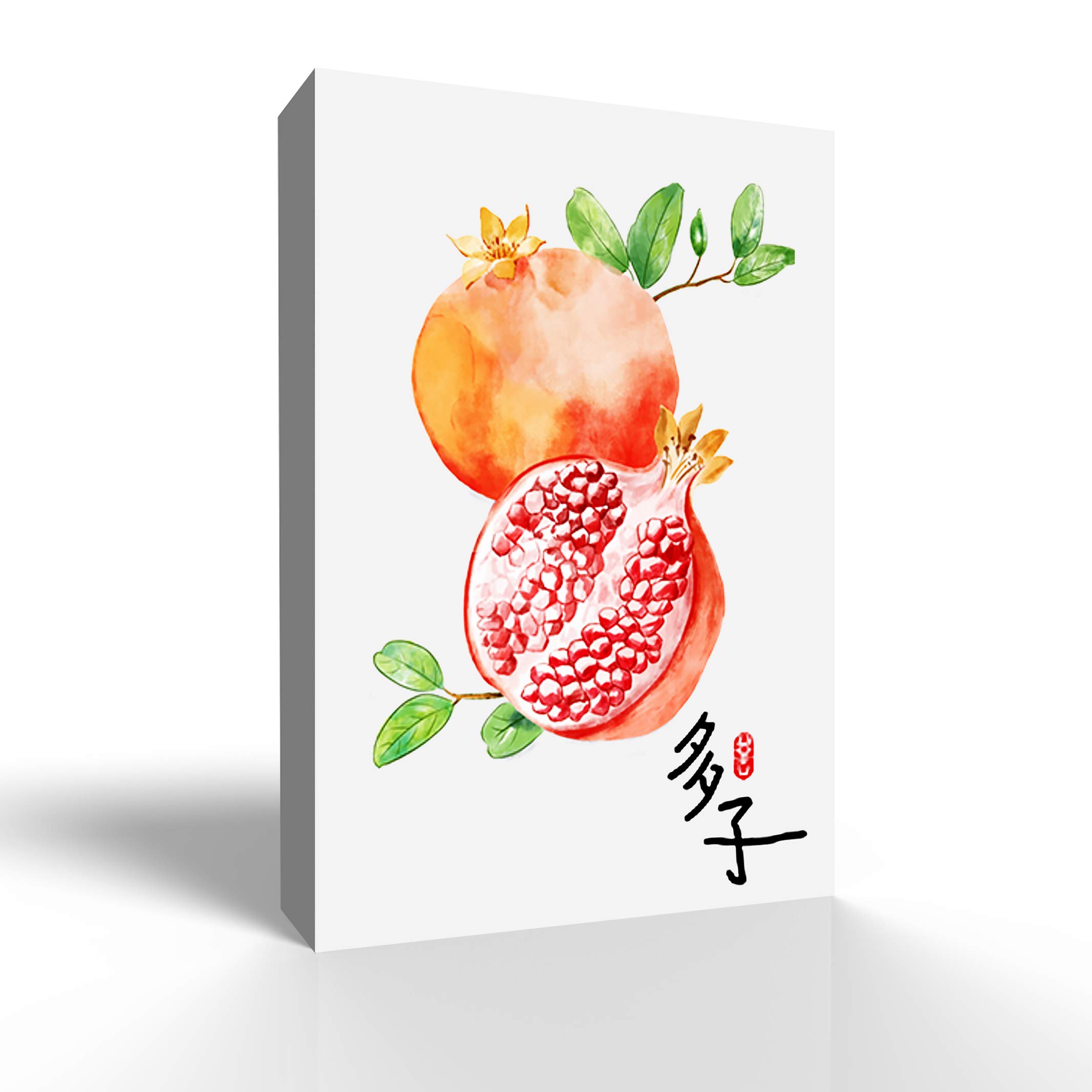 Wall26 Canvas Wall Art - Classical Fruit Paintings for Home Decor, 16x24 Inches Framed Canvas Prints, Perfect for Bedroom, Living Room, and Dining Room Wall Decorations