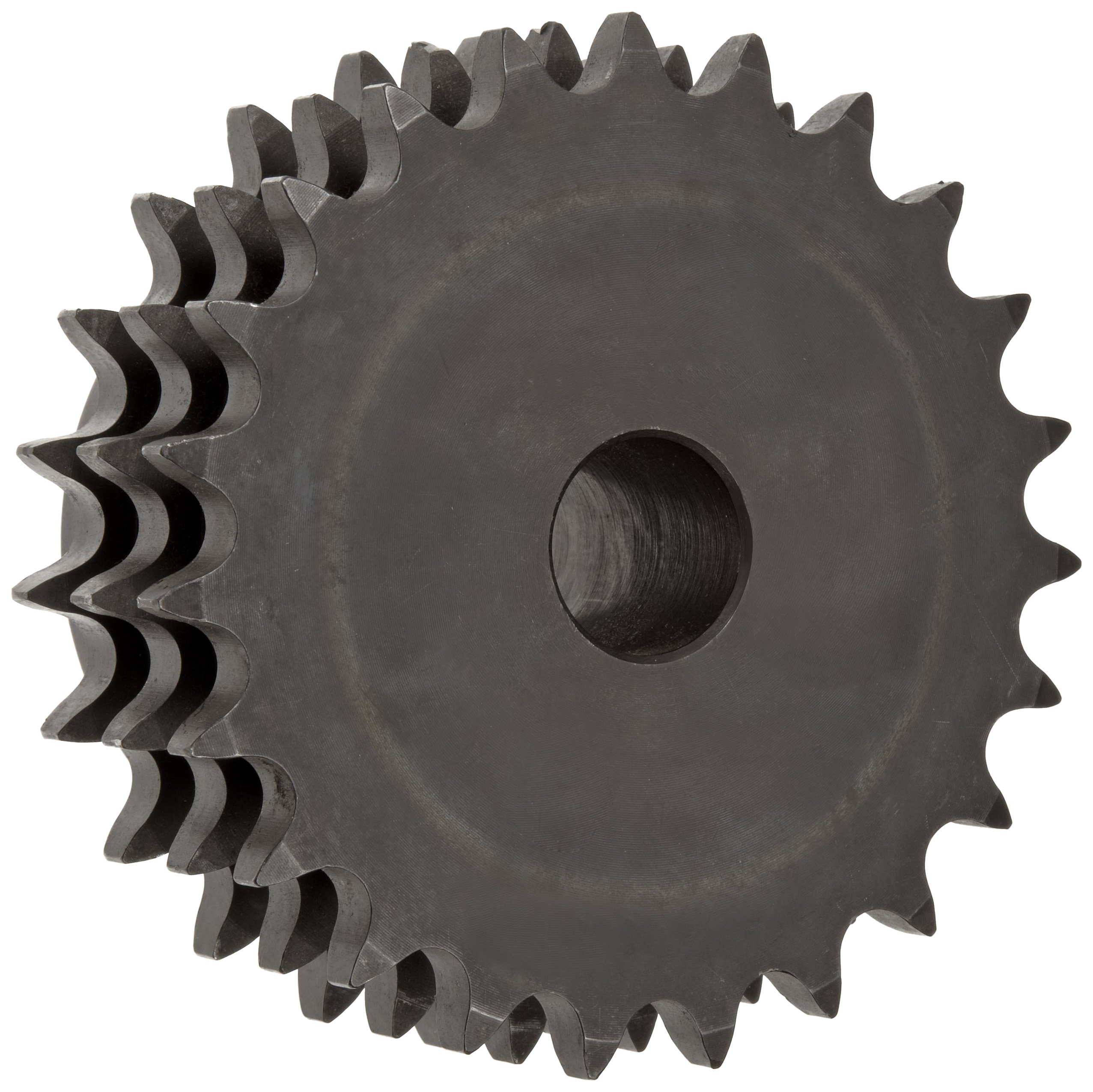 Martin Roller Chain Sprocket - Hardened Teeth, Reboreable Type B Hub, Triple Strand 50 Chain Size (0.625