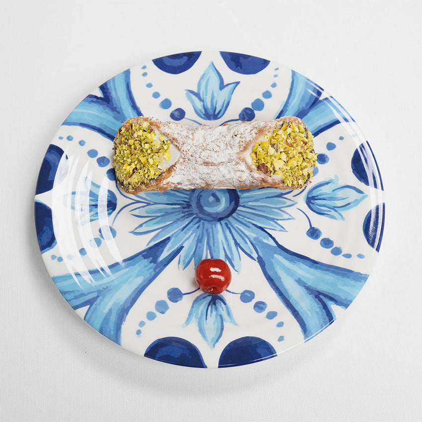 Guzzini Blues Plate - Premium Italian Dinnerware Set for Modern Dining | Elegant Ceramic Plates for Restaurants, Home Kitchen & Special Occasions