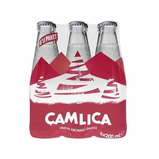 Premium Turkish Soda - Camlica Gazoz (6-Pack) | Authentic Flavored Carbonated Beverage | Perfect for Parties, BBQs & Cultural Events