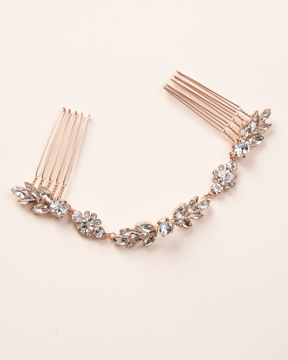 Melanie Crystal Headpiece - Elegant Rhinestone Hair Accessory for Women | Perfect for Weddings, Parties, and Special Occasions