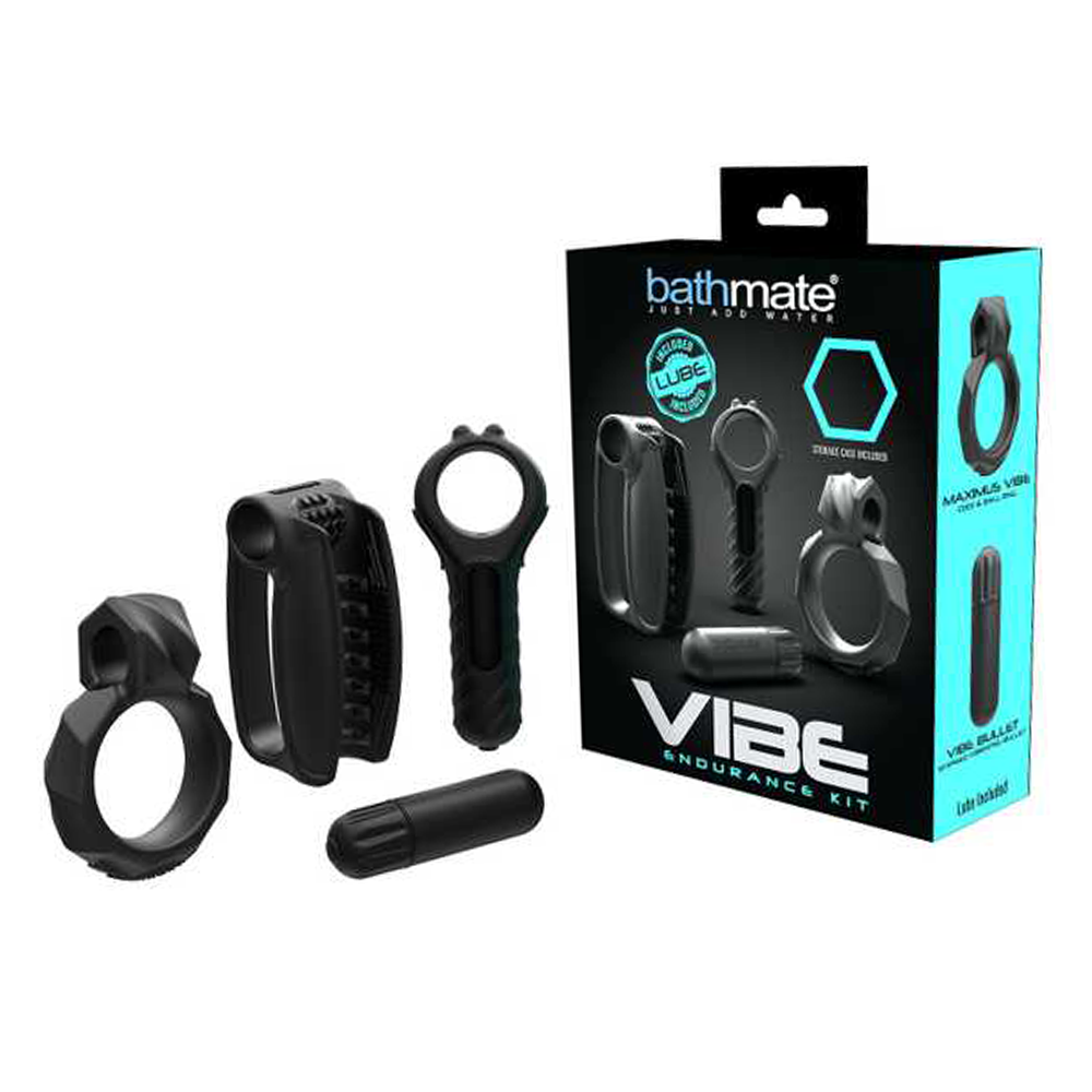Bathmate Vibe Endurance Kit - Hydromax Hydro Pump for Men, Water Pressure Penis Pump with Vibration, Enhances Performance & Stamina - Perfect for Gym, Home Workout & Intimate Moments